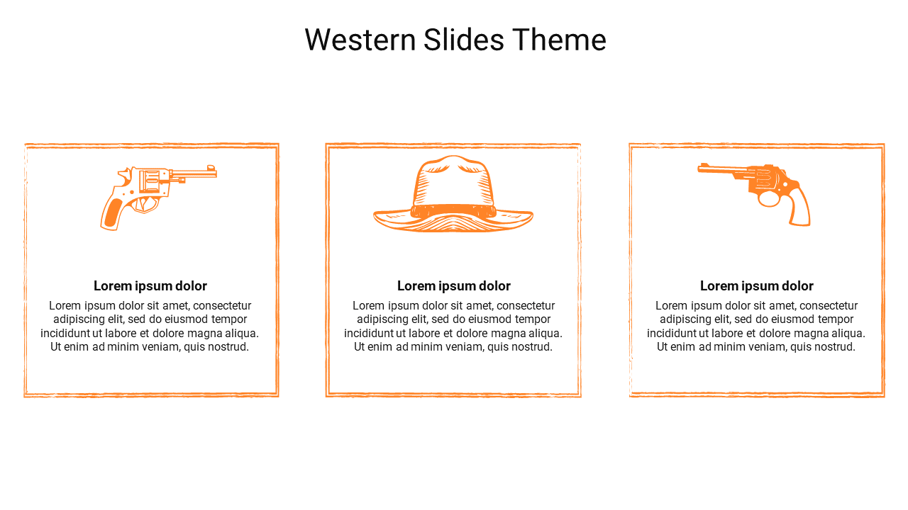 Western Google Slides Theme